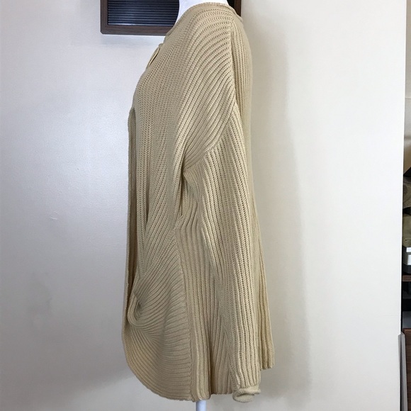 RARE Stella McCartney Oversized Buckle Knit Draped Cardigan Sweater - Picture 8 of 8